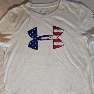 Under Armour White Shirt XL